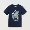 Blukids T-shirt in puro cotone con stampa bambino-Bambino T-shirt