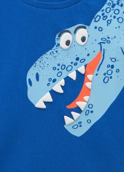Blukids T-shirt in puro cotone con stampa 3D bambino-Bambino T-shirt