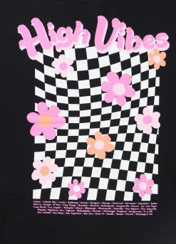 Blukids T-shirt in puro cotone con stampa ragazza- T-shirt