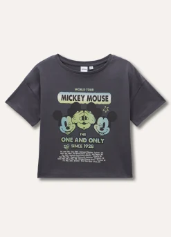 Blukids T-shirt in puro cotone Mickey Mouse ragazza- T-shirt