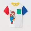 Blukids T-shirt in puro cotone multicolor bambino-Bambino T-shirt