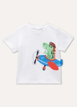 Blukids T-shirt in puro cotone neonato- T-shirt