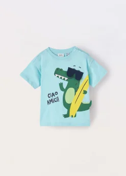 Blukids T-shirt in puro cotone neonato- T-shirt