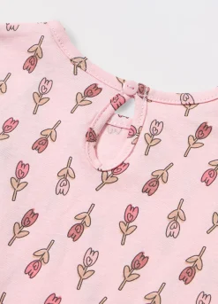 Blukids T-shirt in puro cotone neonata- T-shirt