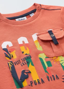 Blukids T-shirt in puro cotone neonato- T-shirt