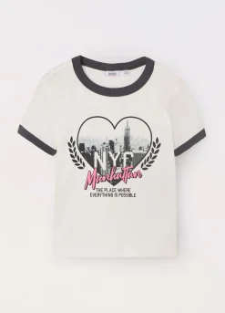 Blukids T-shirt in puro cotone ragazza- T-shirt