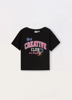 Blukids T-shirt in puro cotone ragazza- T-shirt
