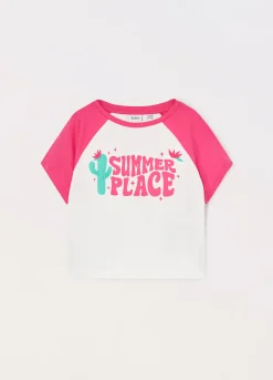 Blukids T-shirt in puro cotone ragazza- T-shirt