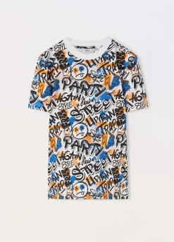 Blukids T-shirt in puro cotone ragazzo- T-shirt