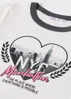 Blukids T-shirt in puro cotone ragazza- T-shirt