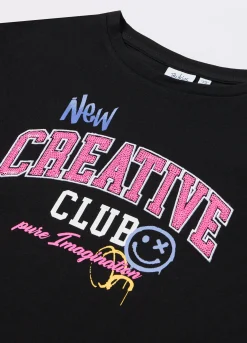 Blukids T-shirt in puro cotone ragazza- T-shirt