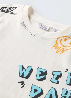 Blukids T-shirt in puro cotone ragazzo- T-shirt