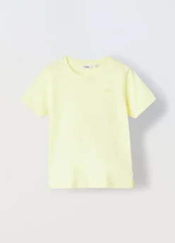 Blukids T-shirt in puro cotone slub bambino-Bambino T-shirt