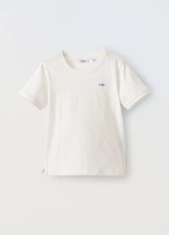 Blukids T-shirt in puro cotone slub bambino-Bambino T-shirt