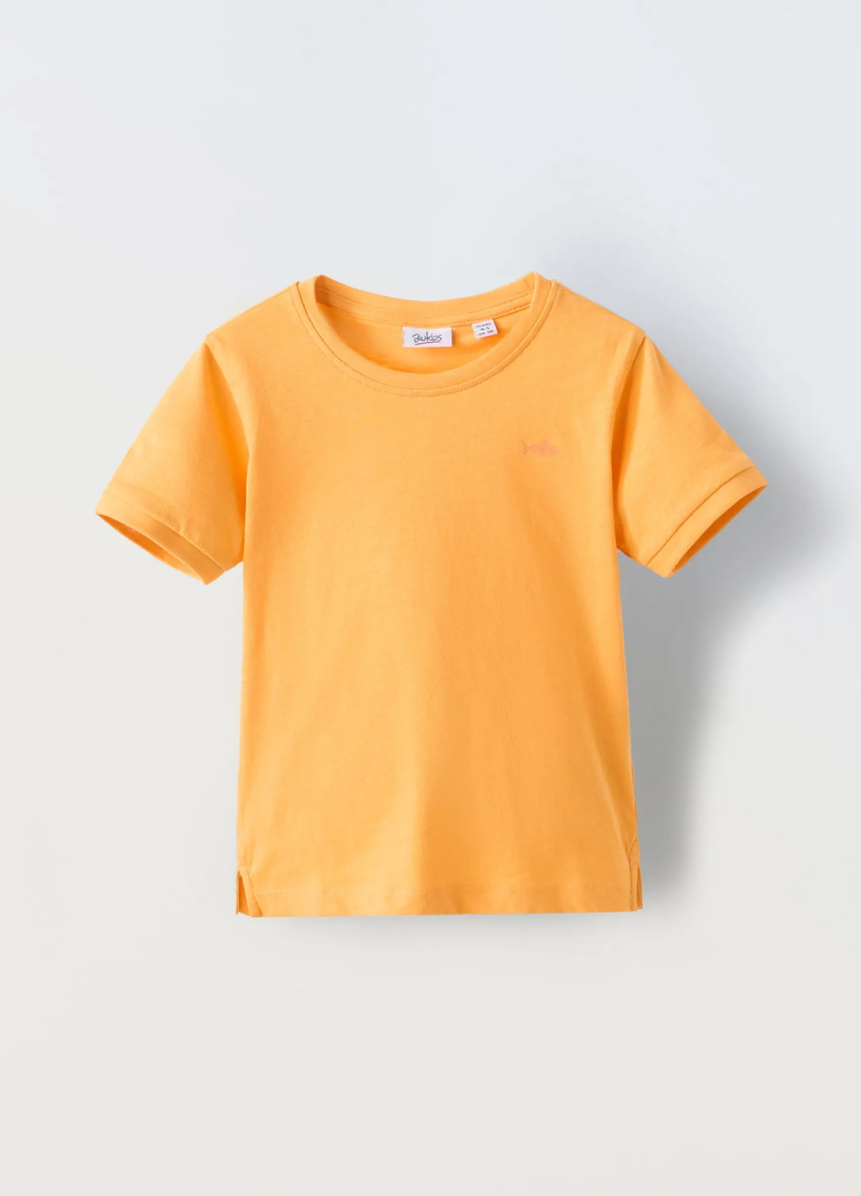 Blukids T-shirt in puro cotone slub bambino-Bambino T-shirt