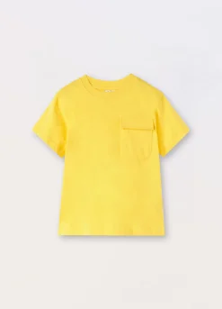 Blukids T-shirt in puro cottone slub bambino-Bambino T-shirt