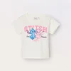 Blukids T-shirt Lilo & Stitch in puro cotone bambina- T-shirt