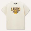 Blukids T-shirt Los Angeles Lakers in puro cotone ragazzo- T-shirt