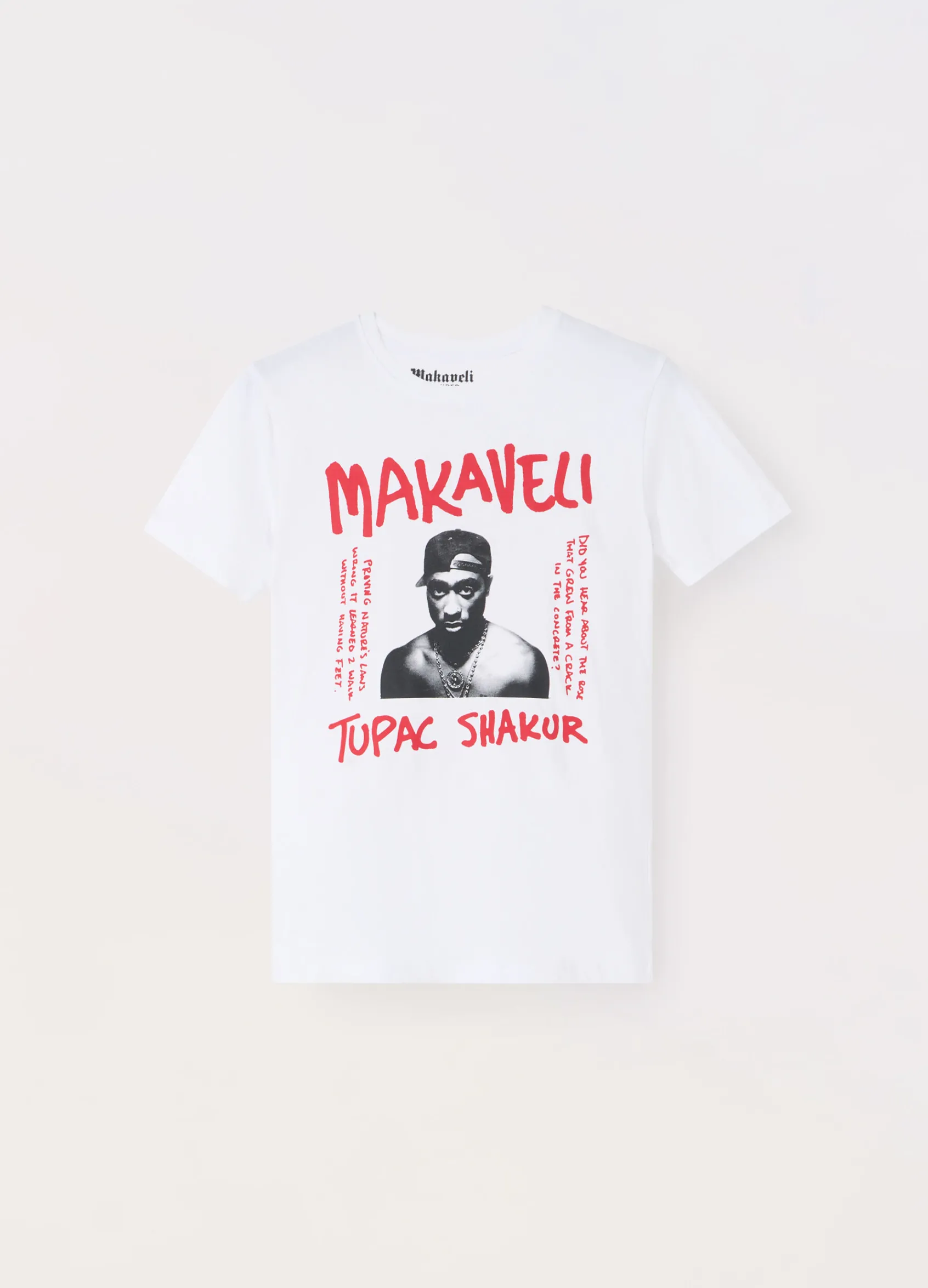 Blukids T-shirt Makaveli in puro cotone ragazzo- T-shirt