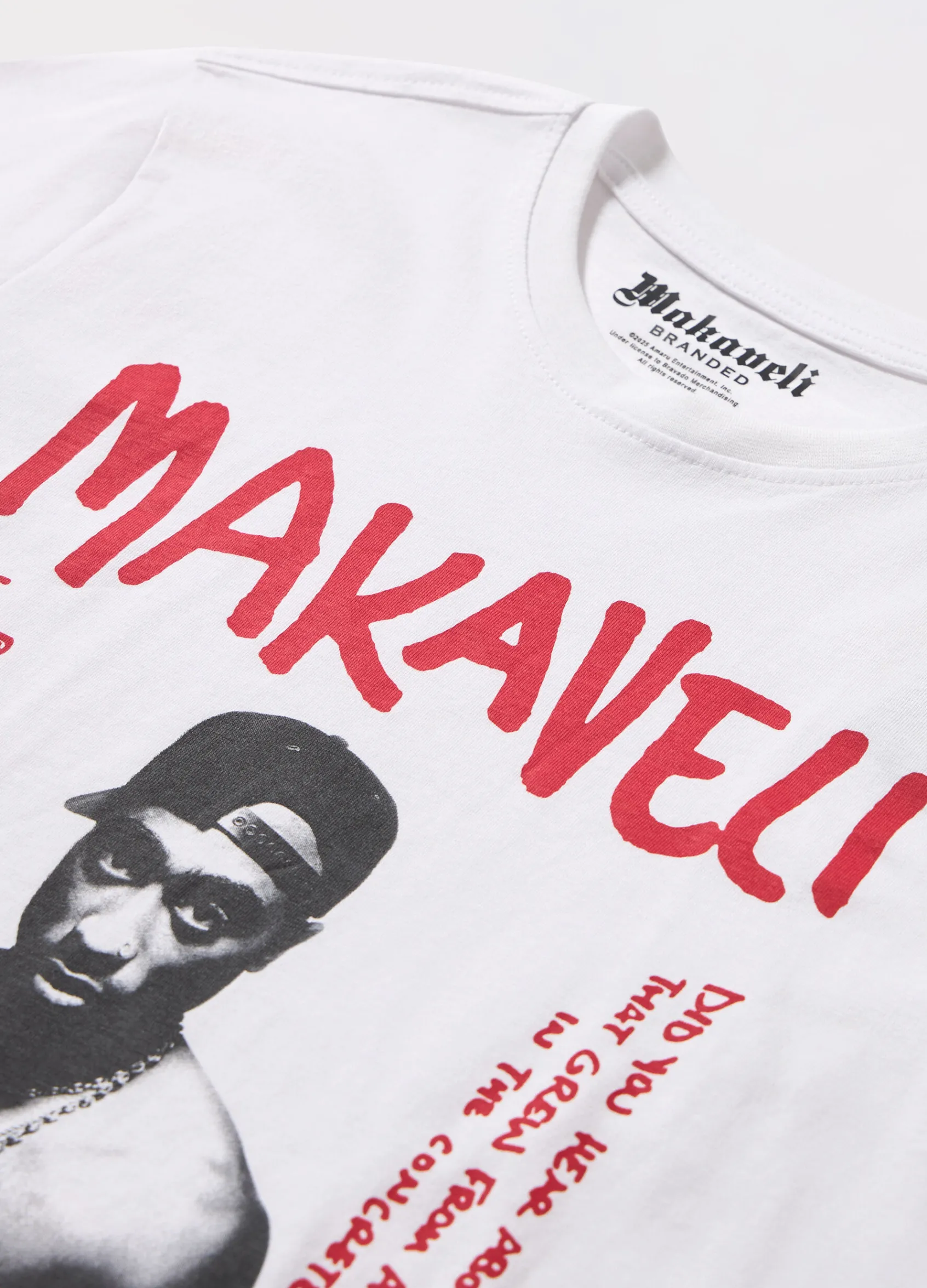 Blukids T-shirt Makaveli in puro cotone ragazzo- T-shirt