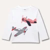 Blukids T-shirt maniche lunghe in puro cotone neonato- T-shirt