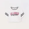 Blukids T-shirt mesh con stampa ragazza- T-shirt