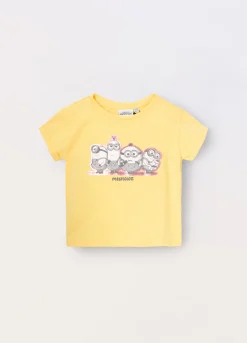 Blukids T-shirt Minions in puro cotone bambina- T-shirt