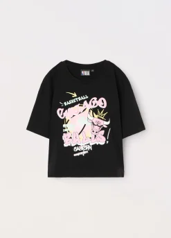 Blukids T-shirt NBA in puro cotone ragazza- T-shirt