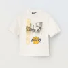 Blukids T-shirt NBA in puro cotone ragazzo- T-shirt