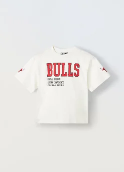 Blukids T-shirt NBA in puro cotone ragazzo- T-shirt