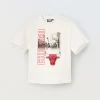 Blukids T-shirt NBA in puro cotone ragazzo- T-shirt