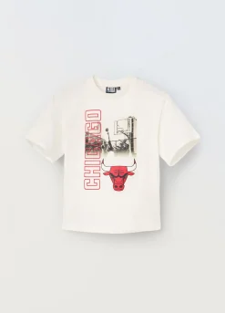 Blukids T-shirt NBA in puro cotone ragazzo- T-shirt