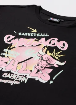 Blukids T-shirt NBA in puro cotone ragazza- T-shirt
