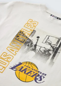 Blukids T-shirt NBA in puro cotone ragazzo- T-shirt