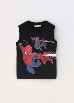 Blukids T-shirt smanicata in jersey di puro cotone bambino-Bambino T-shirt