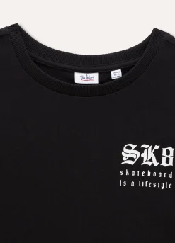 Blukids T-shirt smanicata in puro cotone ragazzo- T-shirt