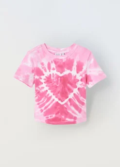 Blukids T-shirt Tie & Dye in cotone stretch ragazza- T-shirt
