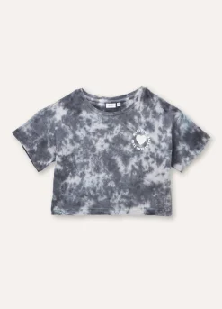 Blukids T-shirt tie dye in puro cotone ragazza- T-shirt