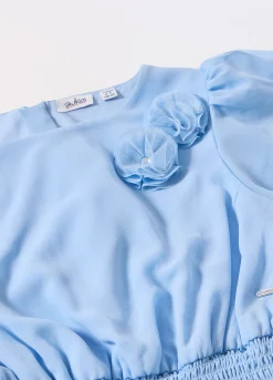 Blukids Tutina in georgette bambina- Vestiti