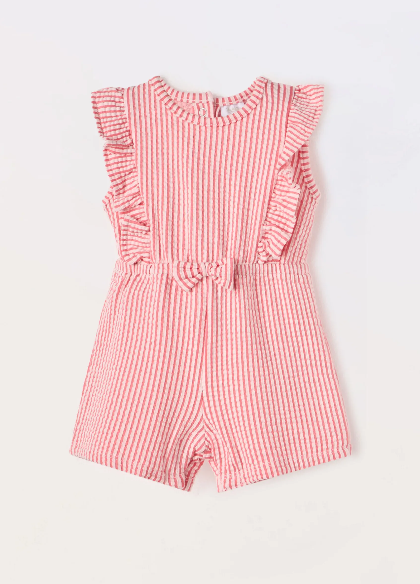 Blukids Tutina misto cotone a righe neonata- Vestitini