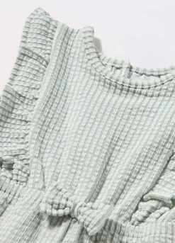 Blukids Tutina misto cotone a righe neonata- Vestitini
