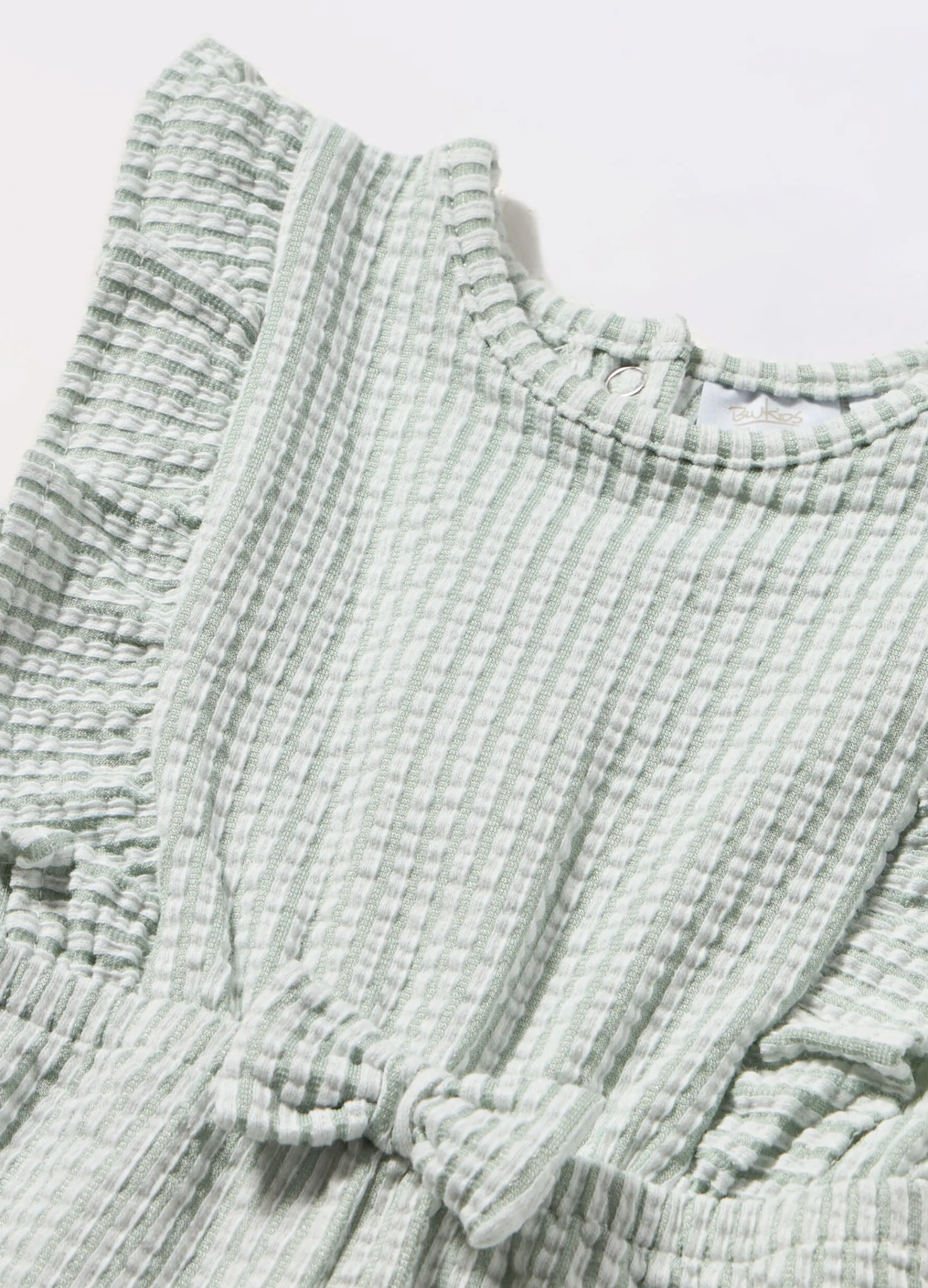 Blukids Tutina misto cotone a righe neonata- Vestitini