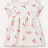 Blukids Vestitino con rouches neonata- Vestitini