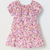 Blukids Vestitino in puro cotone con stampa neonata- T-shirt