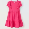 Blukids Vestito a balze bambina- Vestiti