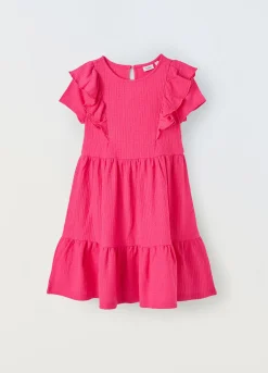 Blukids Vestito a balze bambina- Vestiti