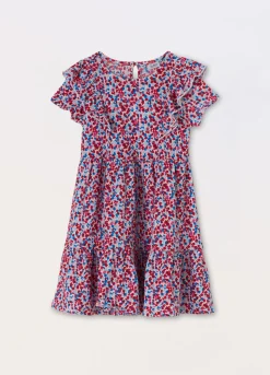 Blukids Vestito con stampa bambina- Vestiti