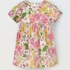 Blukids Vestito floreale in cotone stretch neonata- Vestitini