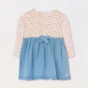 Blukids Vestito in cotone neonata- Vestitini