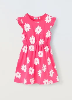 Blukids Vestito in cotone stretch bambina- Vestiti